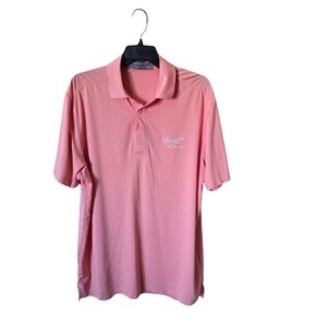 Men's Coral Polo Shirt by Greg Norman